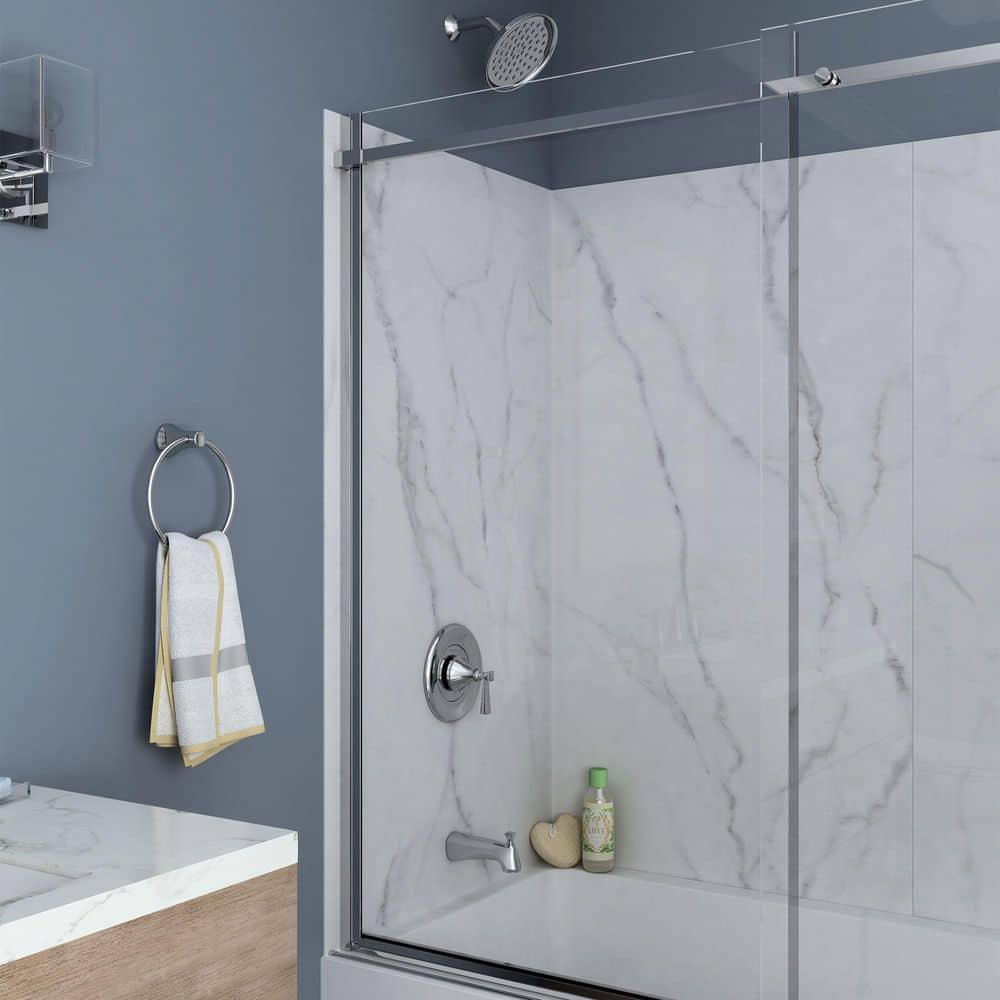 American Standard Rumson Single-Handle 1-Spray Tub and Shower Faucet with 1.8 GPM in Polished Chrome Valve Included (2)