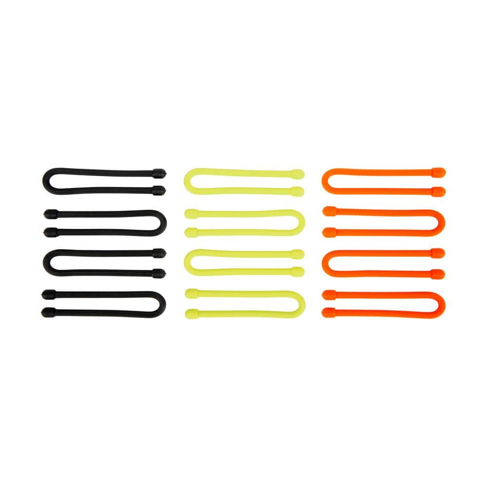Nite Ize Gear Tie ProPack 6 in. - (12-Pack) - Assorted (3)