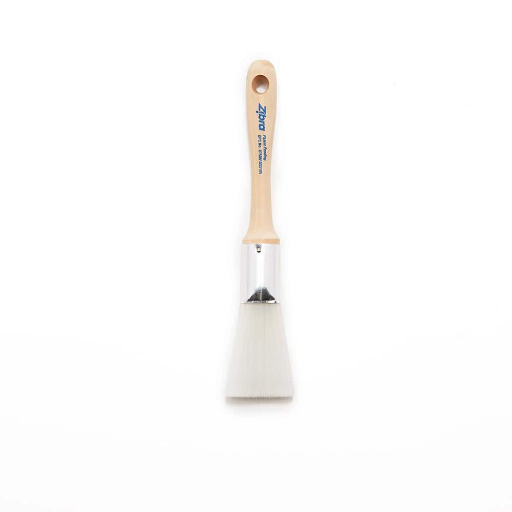 Zibra 1 in. Fan Shaped Brush (6-Pack)