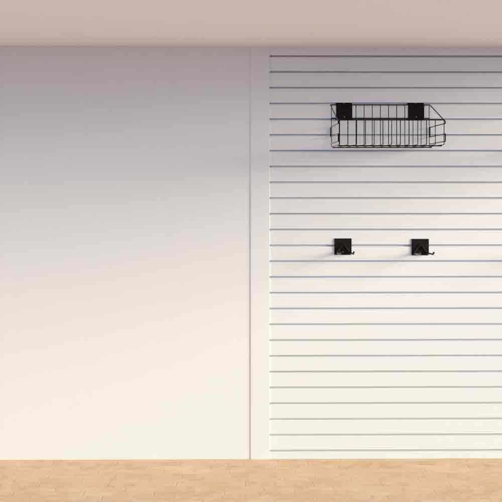 Trusscore 1/2 in. x 3-1/2 in. 8 ft. Gray PVC H-Channel Snap In Kit (2 Per Box) (3)