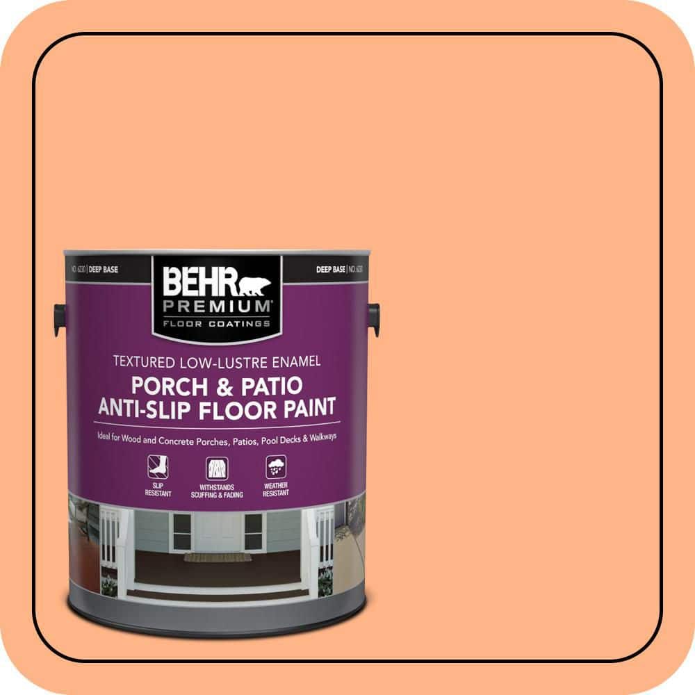 BEHR PREMIUM #P210-4 Low-Lustre Enamel Interior/Exterior Porch and Patio Floor Paint (1)