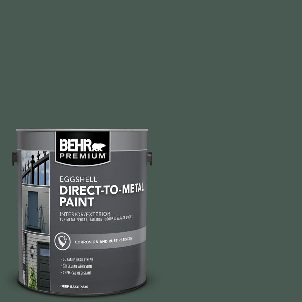 BEHR PREMIUM 1 gal. #S420-7 Secluded Woods Eggshell Direct to Metal Interior/Exterior Paint (1)