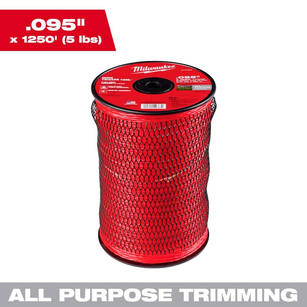 Milwaukee 0.095 in. x 1250 ft. Trimmer Line Spool