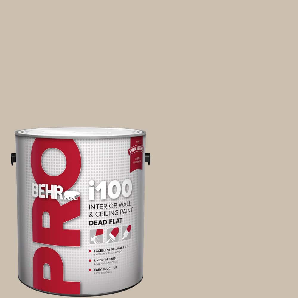 BEHR PRO 1 gal. #T12-14 Livingstone Dead Flat Interior Paint
