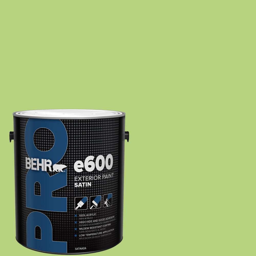 BEHR PRO 1 gal. #420B-4 Tart Apple Satin Exterior Paint