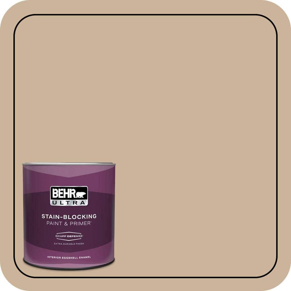 BEHR ULTRA 1 qt. #T17-03 Sepia Filter Extra Durable Eggshell Enamel Interior Paint & Primer