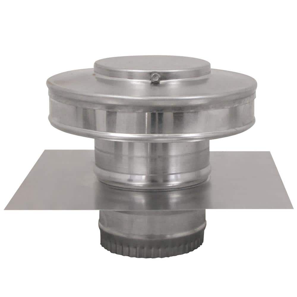 Active Ventilation 4 in. Dia Aluminium Round Back Roof Jack with 2 in. Collar and 2 in. Tail Pipe (3)