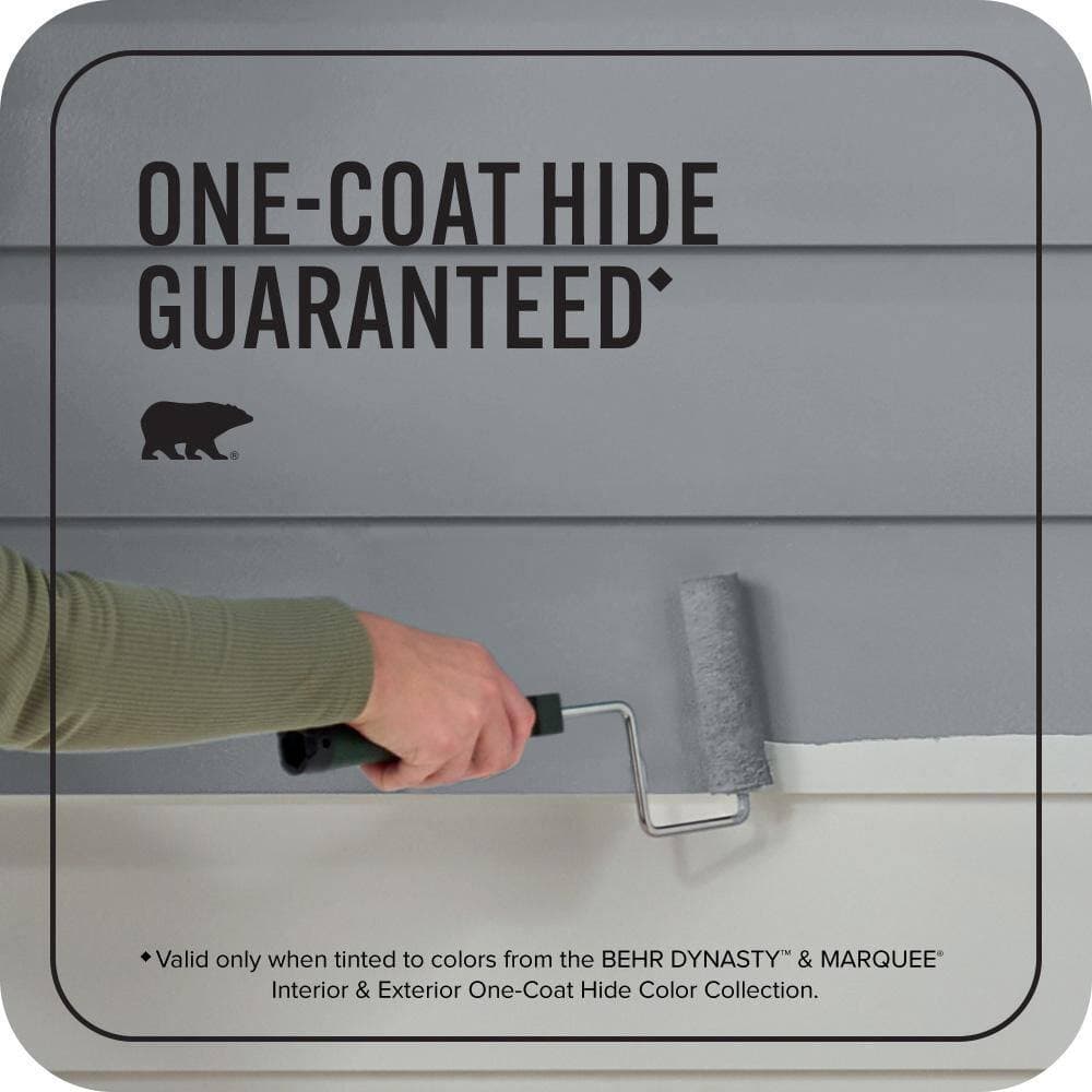 BEHR MARQUEE 1 gal. #PPU26-21 Overcast Semi-Gloss Enamel Exterior Paint & Primer (3)