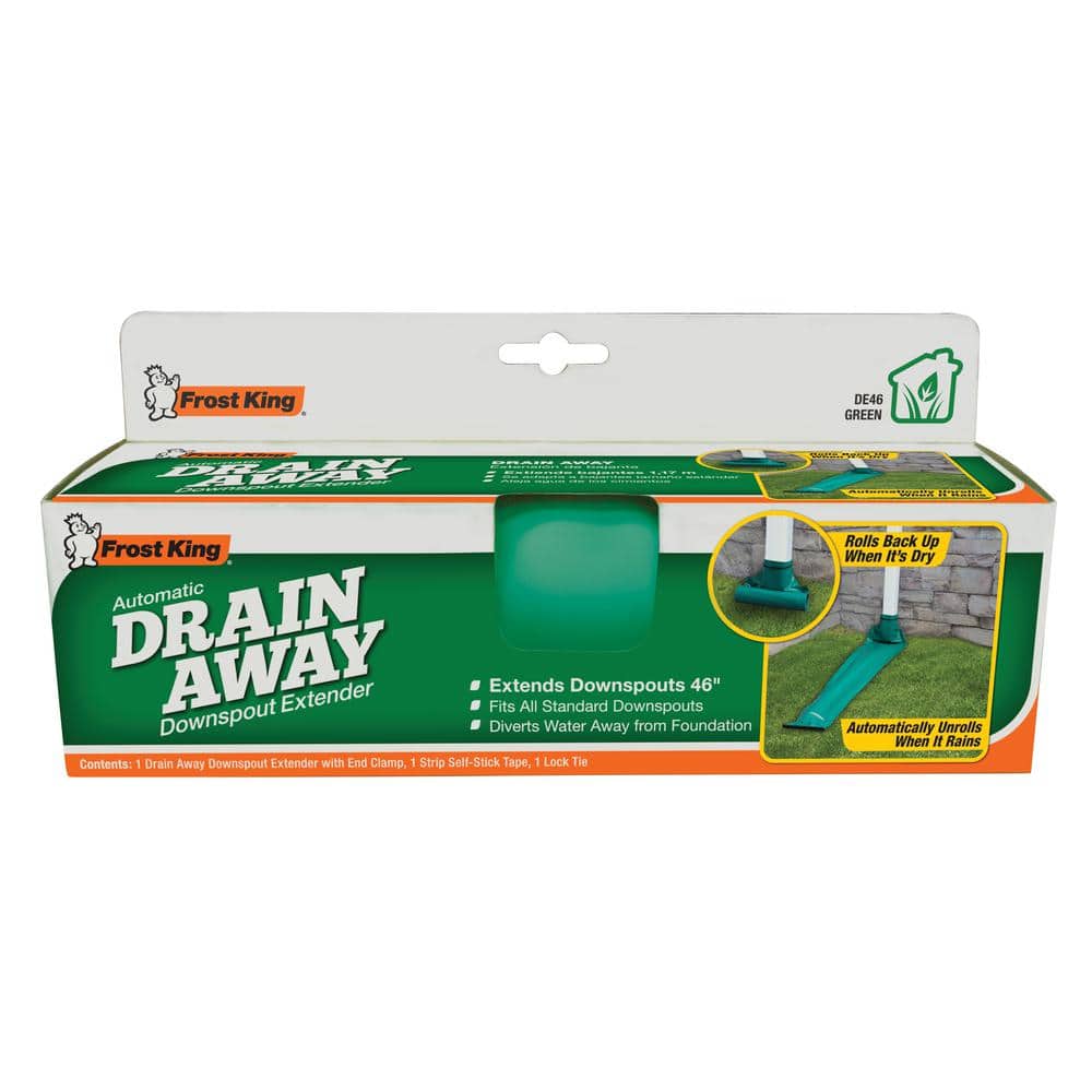 Frost King Automatic Drain Away Downspout Extender System (3)