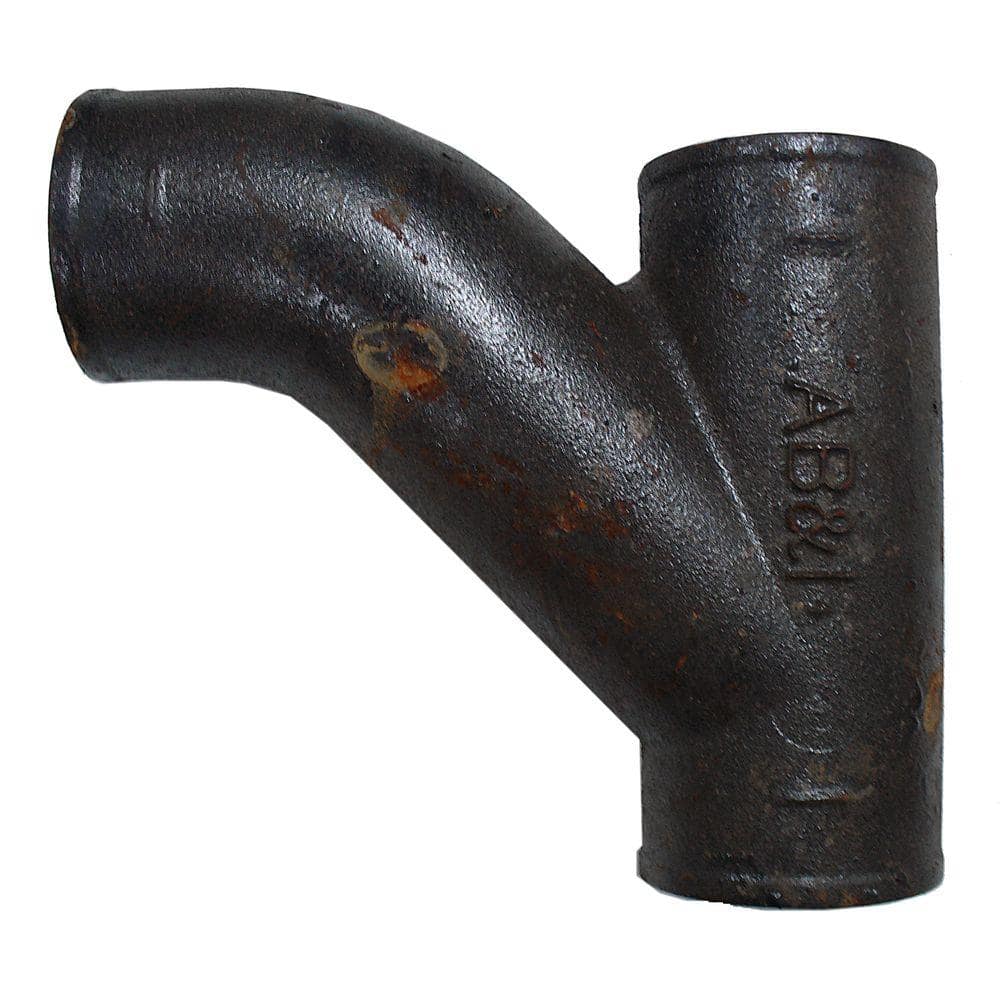 AB and I Foundry 3 in. Cast-Iron Combination Tee/Wye