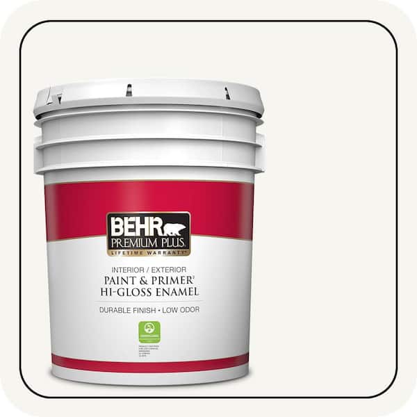 BEHR PREMIUM PLUS Home Decorators Collection #HDC-CT-18G Cotton Ball Flat Low Odor & Primer (3)