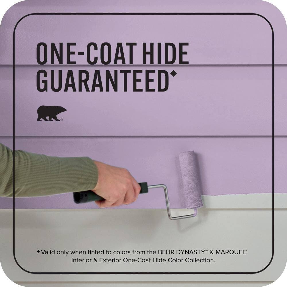 BEHR MARQUEE 1 gal. #660D-4 Lilac Rose Flat Exterior Paint & Primer (3)