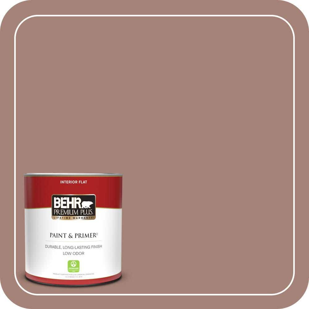 BEHR PREMIUM PLUS Home Decorators Collection #HDC-NT-07 Hickory Branch Enamel Low Odor & Primer (1)