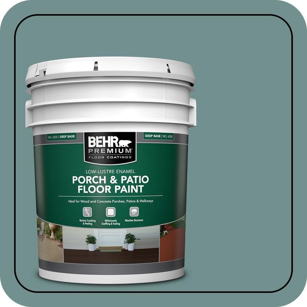BEHR PREMIUM #PPU12-03 Low-Lustre Enamel Interior/Exterior Porch and Patio Floor Paint (1)