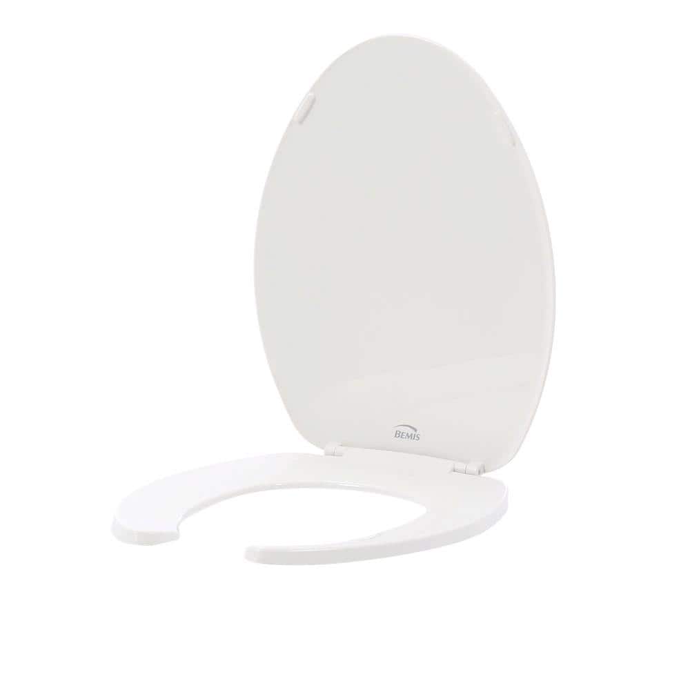 BEMIS Elongated Plastic Toilet Seat in White (2)