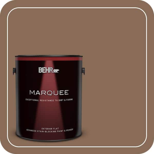 BEHR PREMIUM PLUS #BNC-34 Spiced Latte Enamel Interior/Exterior Paint & Primer Color Sample (2)