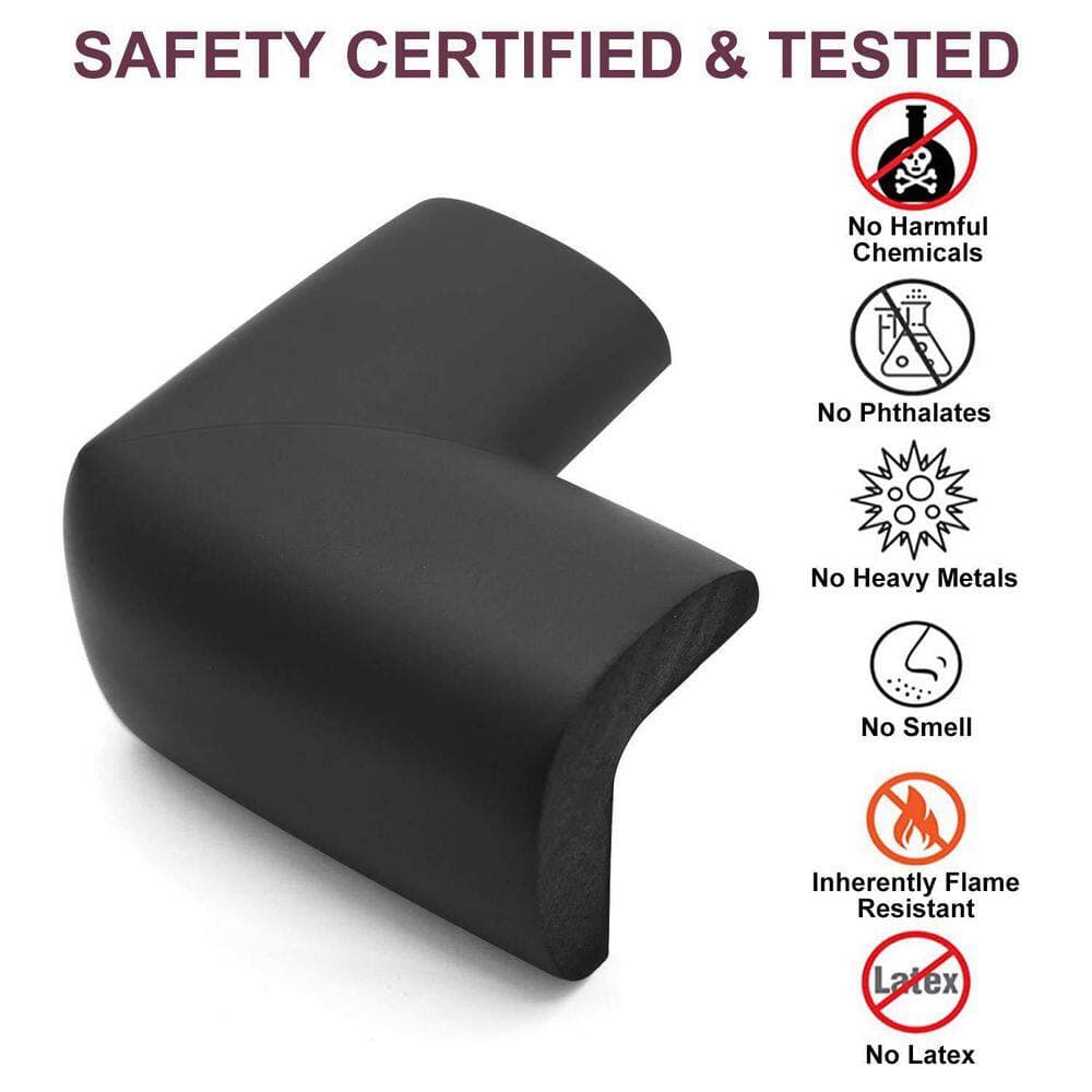 Wudkey 18 ft. Heavy-Duty Baby Proofing Edge Corner Protector with 8-Corners, Baby Proof Corner Guards (3)