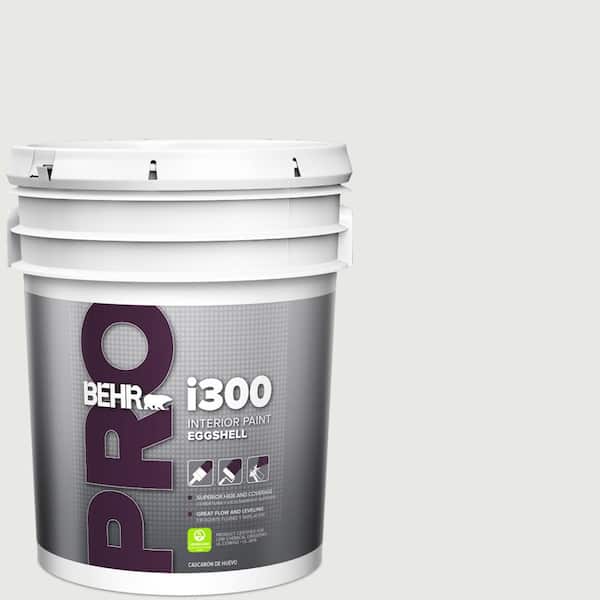 BEHR PRO 5 gal. #750E-1 Steam White Eggshell Interior Paint (2)