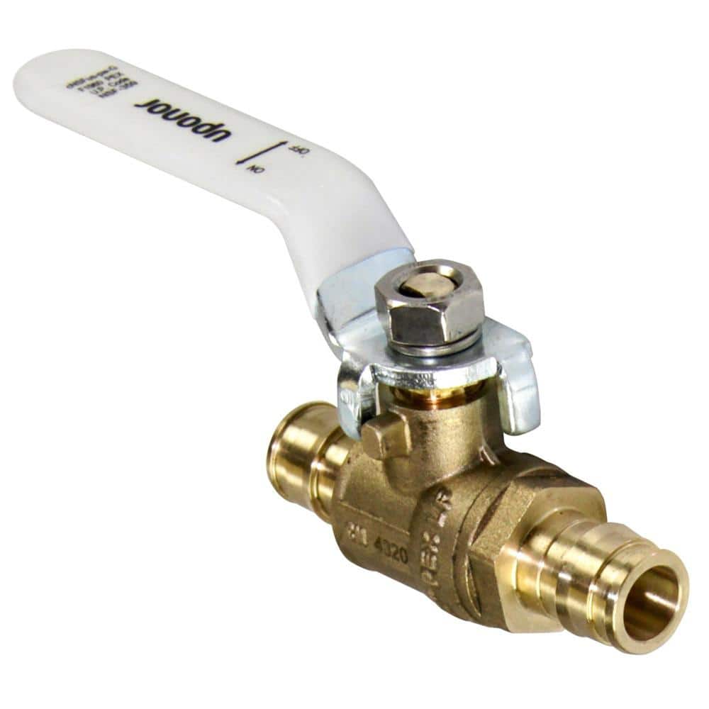 Uponor ProPEX PEX-A Expansion Barb Lead-Free Brass Full-Port Ball Valve