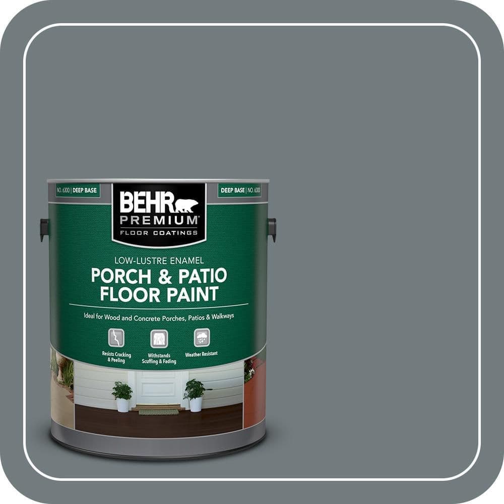 BEHR PREMIUM #PPU25-19 Textured Low-Lustre Enamel Interior/Exterior Porch and Patio Anti-Slip Floor Paint (1)