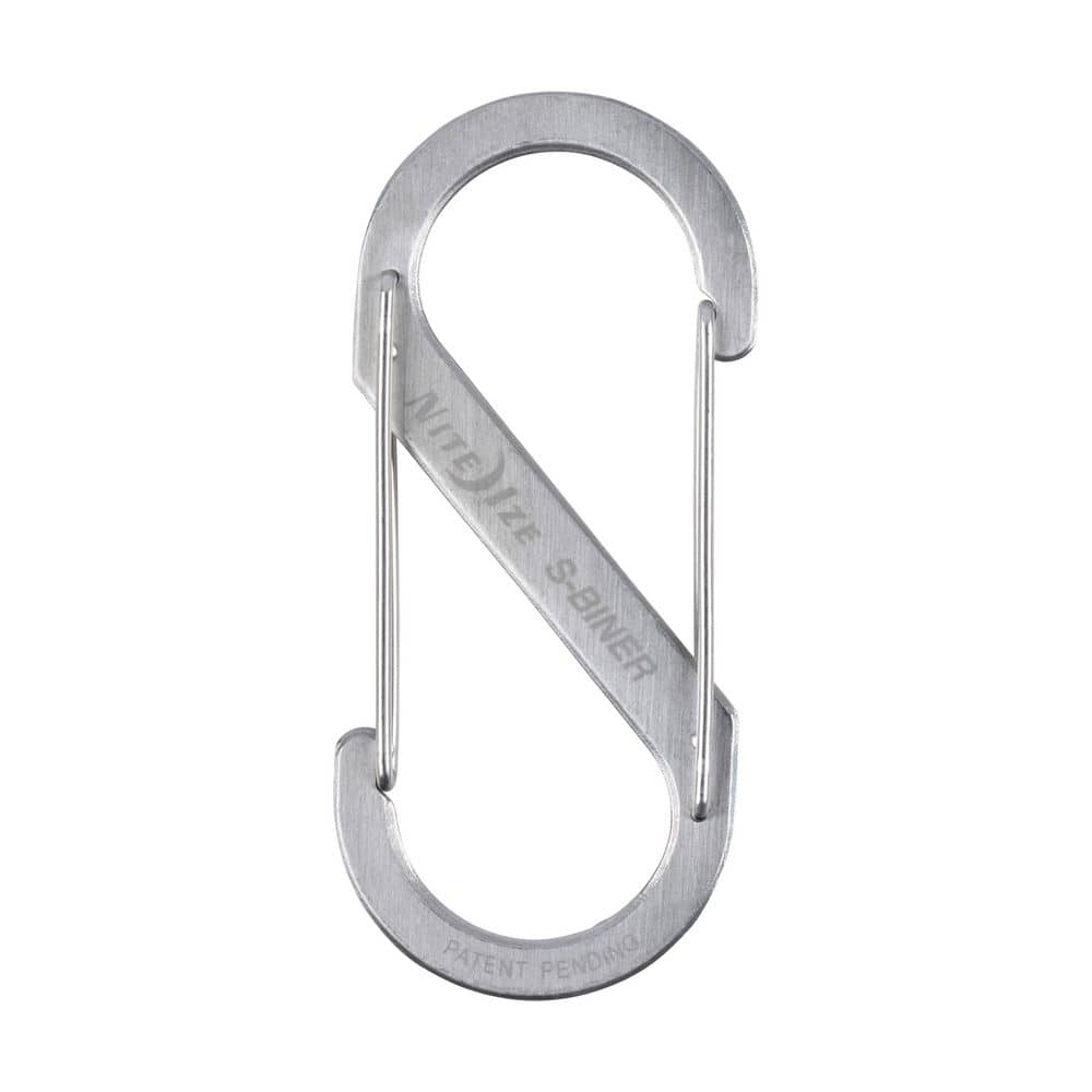 Nite Ize 1.95 in. x 4.41 in. Stainless Steel Assorted S-Biner Dual Carabiner #5 (3-Pack) (2)