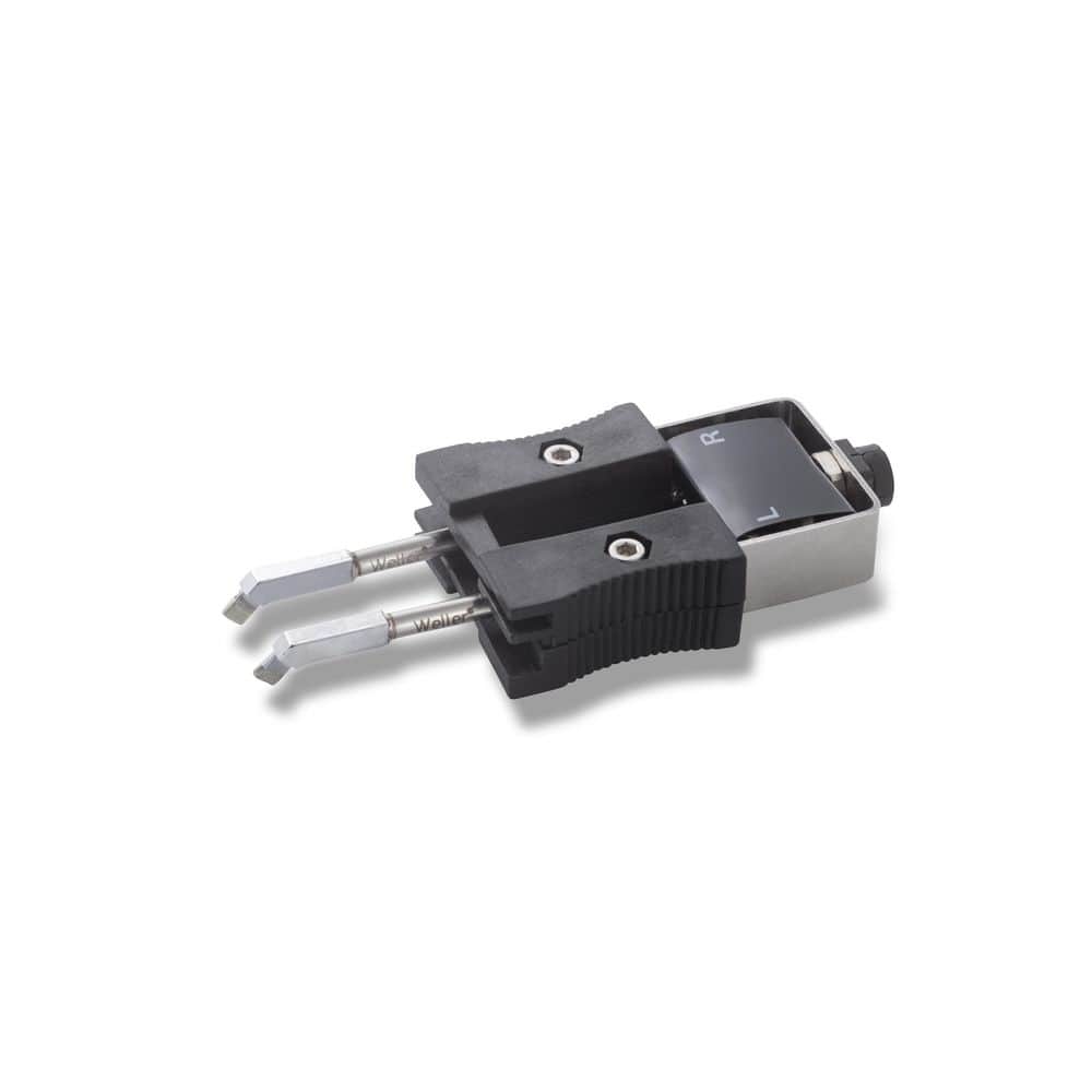 Weller RTWMS Series 45° Bent Blade Tweezer Solder Tip Cartridge, 3.0 x 1.0mm (1)
