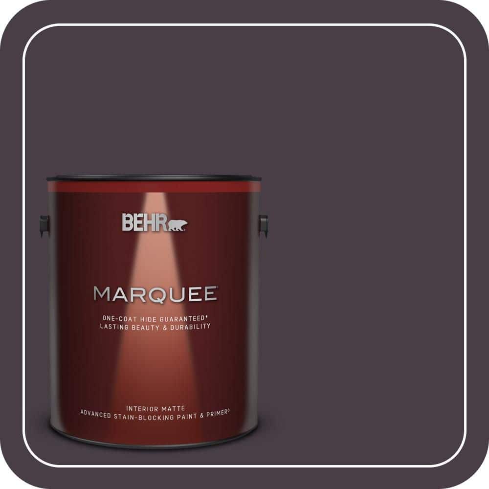 BEHR MARQUEE 1 gal. #PPU17-20 Eclectic Purple Matte Interior Paint & Primer (1)