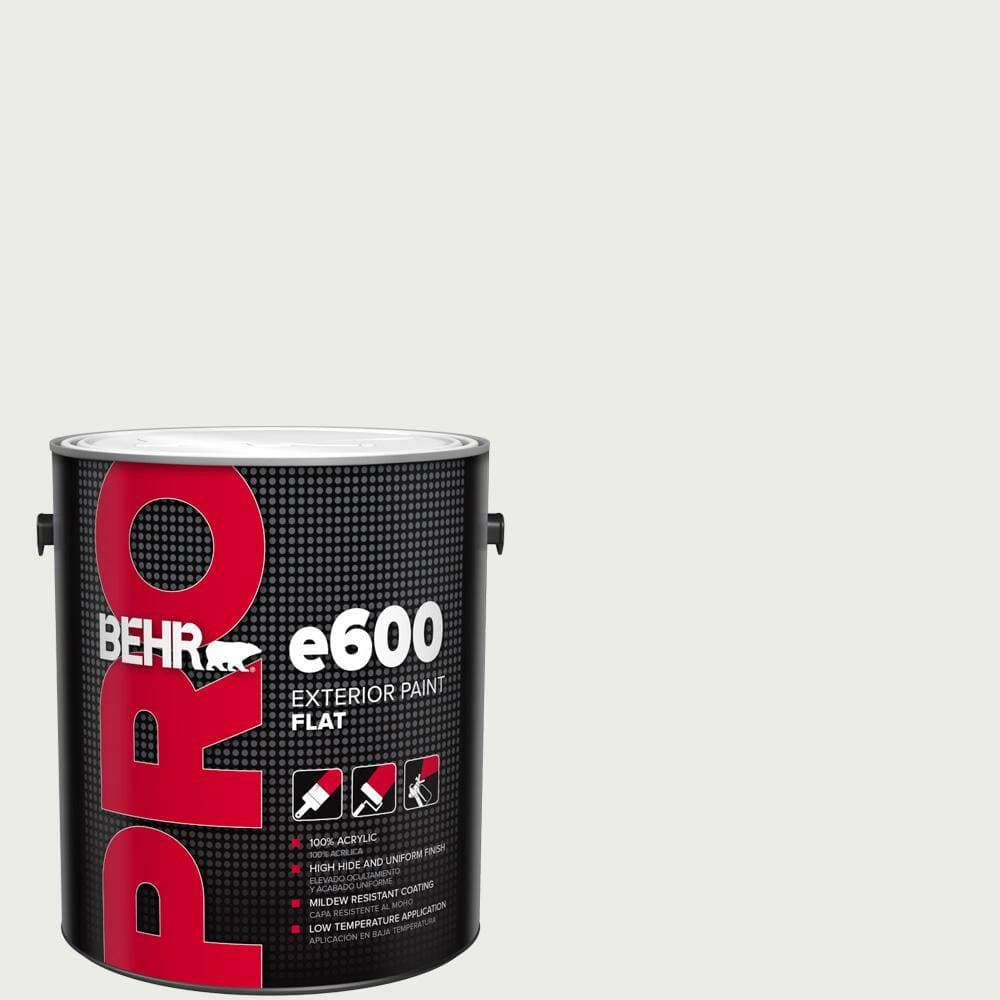 BEHR PRO 1 gal. #710E-1 Snow Leopard Flat Paint (1)
