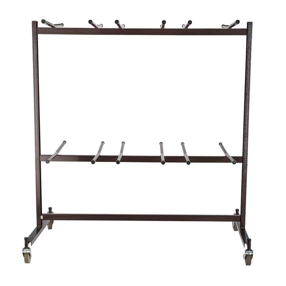 National Public Seating 1320 lbs. Weight Capacity Double-Tier Hanging Chair Truck Holds Up to 84 Folding Chairs (3)