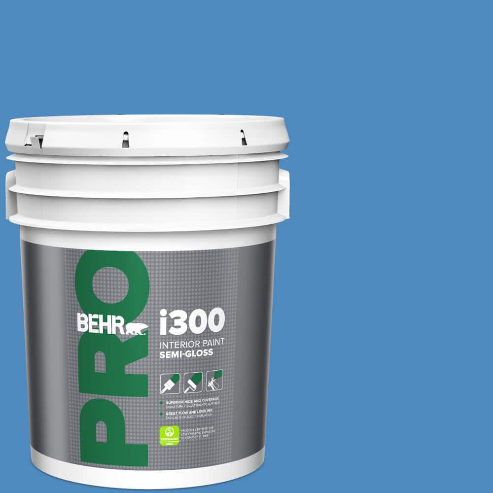 BEHR PRO 5 gal. #P520-5 Boat House Semi-Gloss Interior Paint