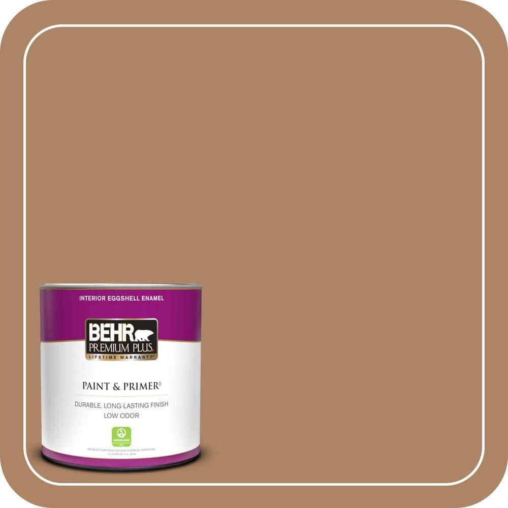 BEHR PREMIUM PLUS #PMD-51 Cardamom Flat Low Odor & Primer (1)
