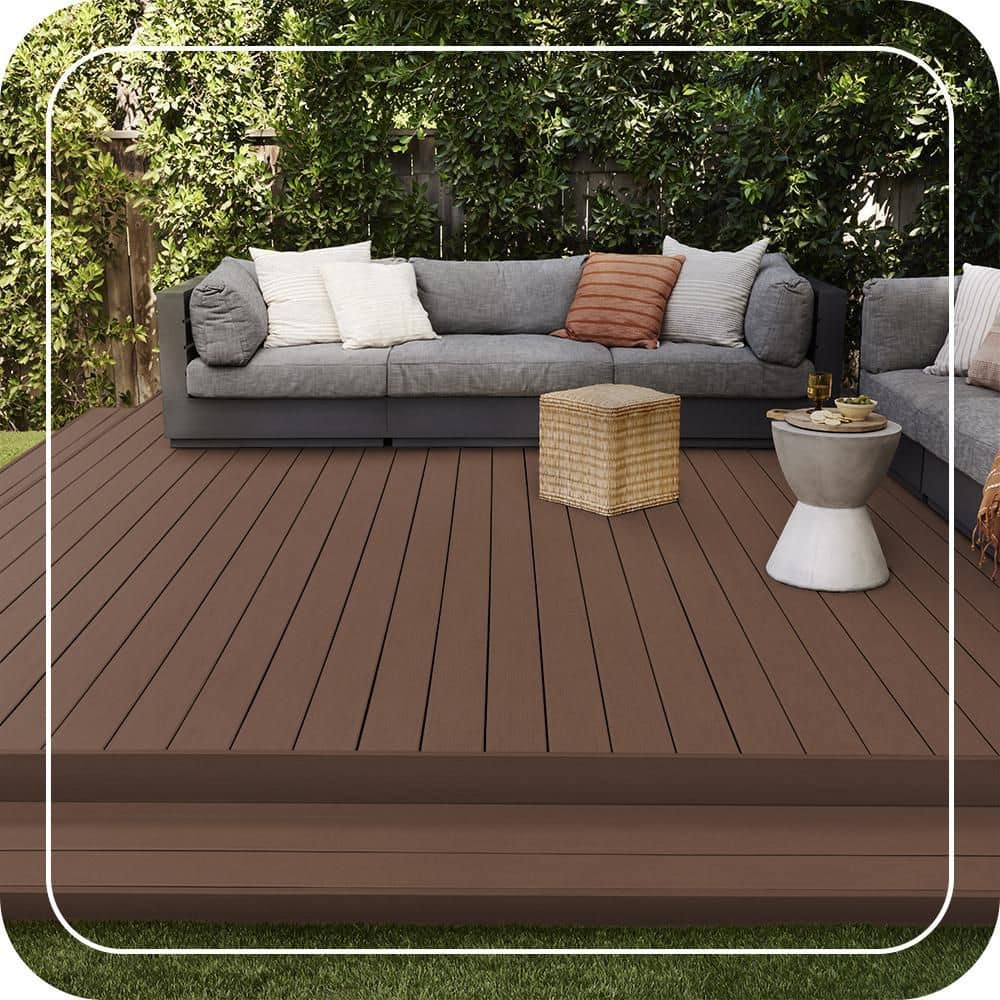 BEHR PREMIUM 1 gal. #SC-223 Applewood Solid Color Waterproofing Exterior Wood Stain and Sealer (3)