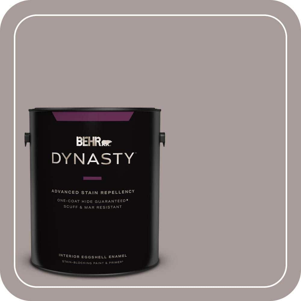 BEHR DYNASTY 1 gal. #PPU17-12 Smoked Mauve Eggshell Enamel Interior Stain-Blocking Paint & Primer