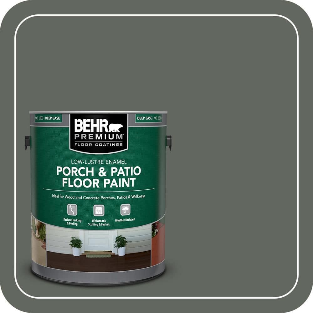 BEHR PREMIUM #710F-6 Low-Lustre Enamel Interior/Exterior Porch and Patio Floor Paint (1)