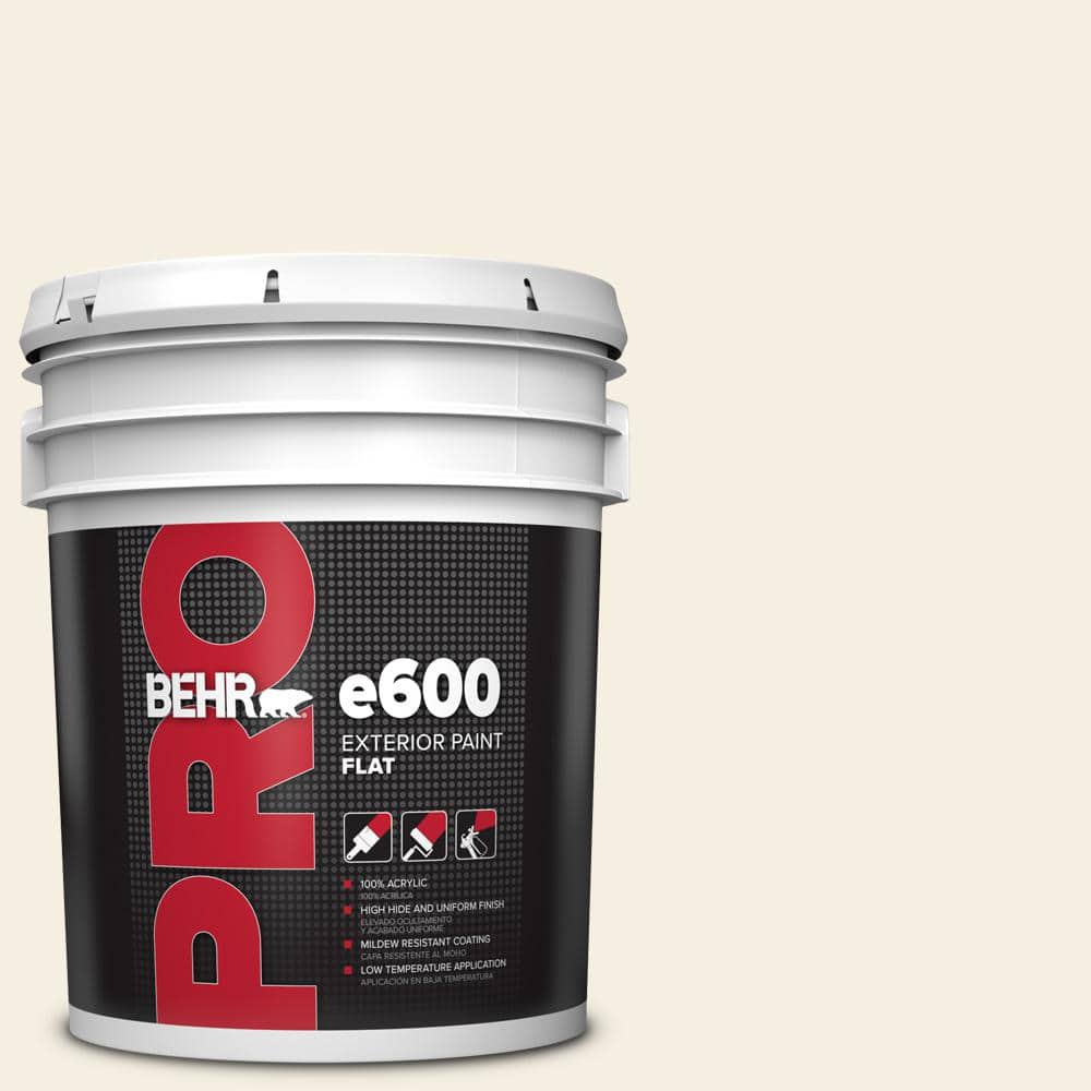 BEHR PRO 5 gal. #W-B-210 Divine Pleasure Flat Exterior Paint