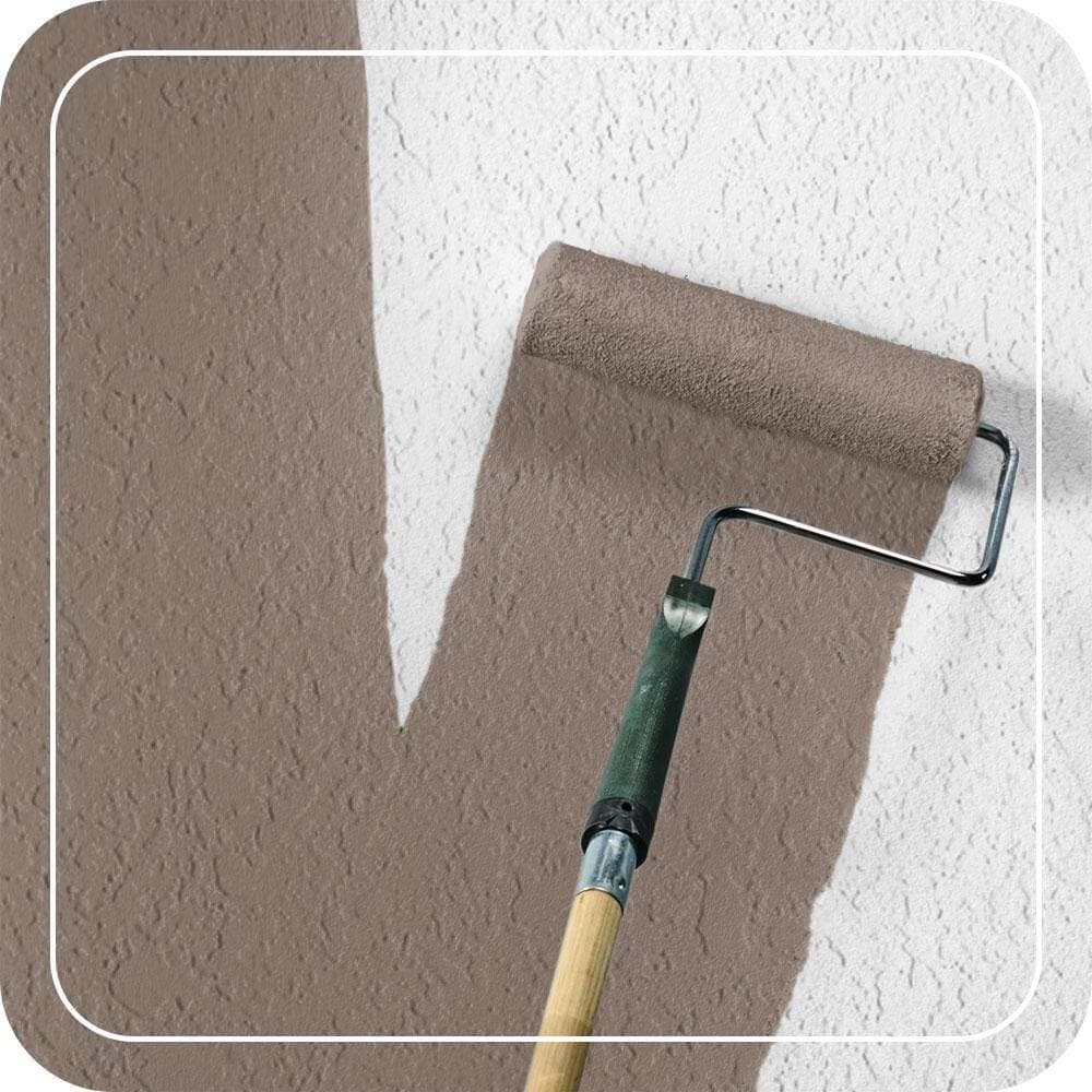 BEHR PREMIUM 1 gal. #N180-5 Bridle Leather Elastomeric Masonry, Stucco and Brick Exterior Paint (3)