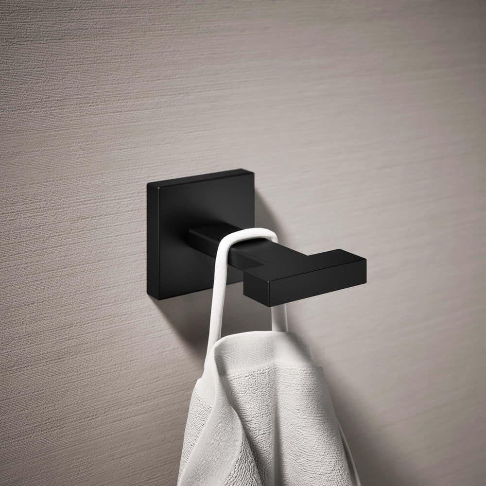 KOHLER Square Knob Robe/Towel Hook (2)