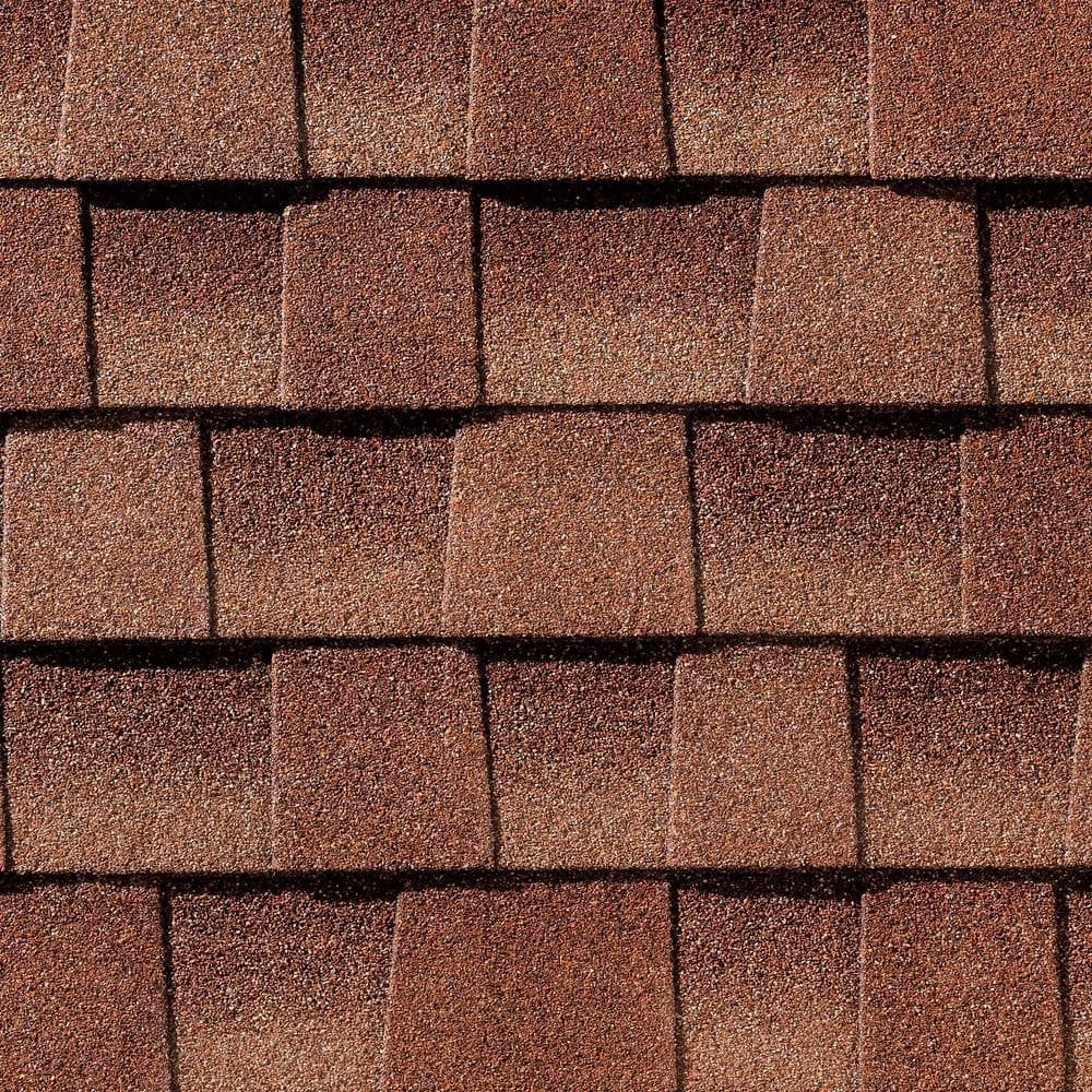 GAF Timberline HDZ Sunset Brick Algae Resistant Laminated High Definition Shingles (33.33 sq. ft. per Bundle)