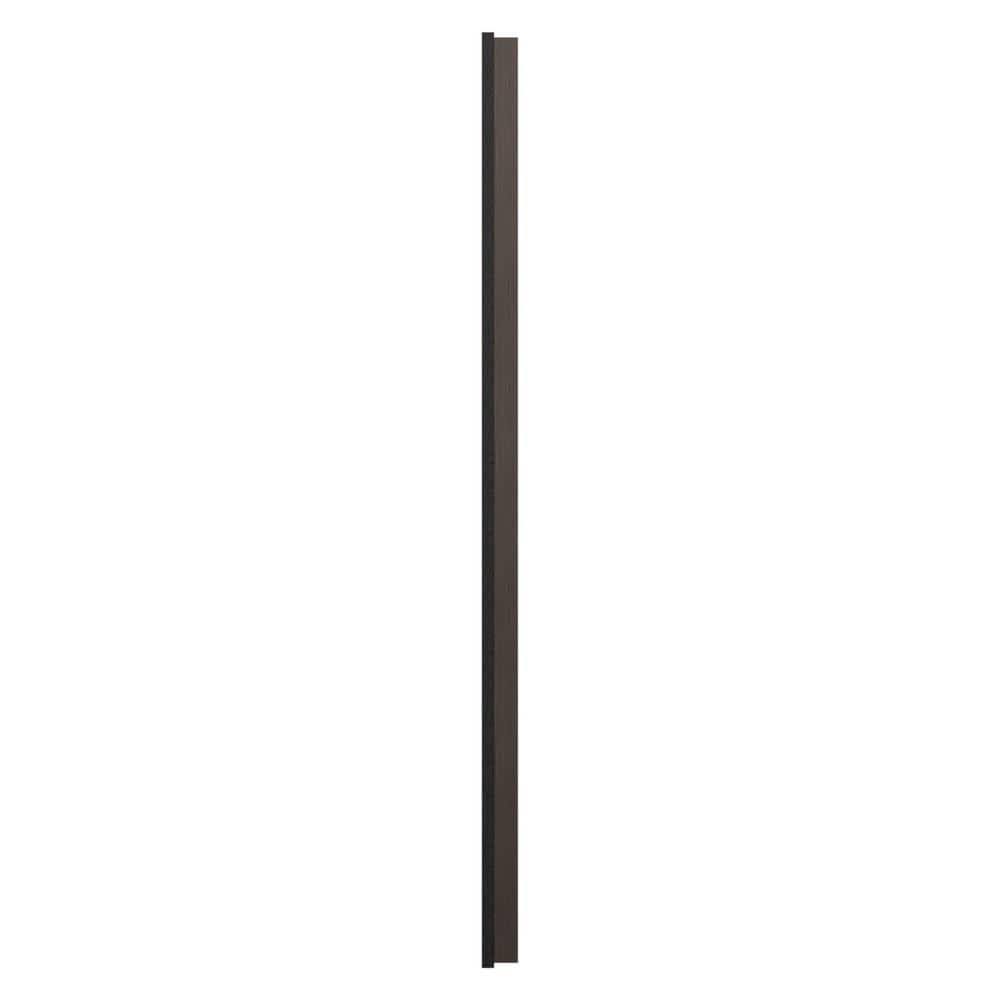 Ekena Millwork AcousticPro 1 in. x 1 ft. x 8 ft. Noise Cancelling Traditional MDF Sound Absorbing Panel in Carbon Grey (2-Pack) (3)