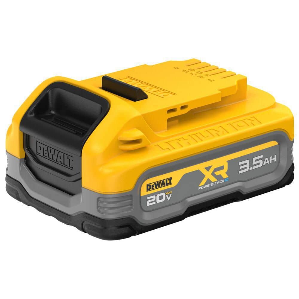 DEWALT 20-Volt MAX XR Powerstack Lithium-Ion 3. 5Ah Battery with 20-Volt MAX Charger and USBC Adaptor Kit (2)