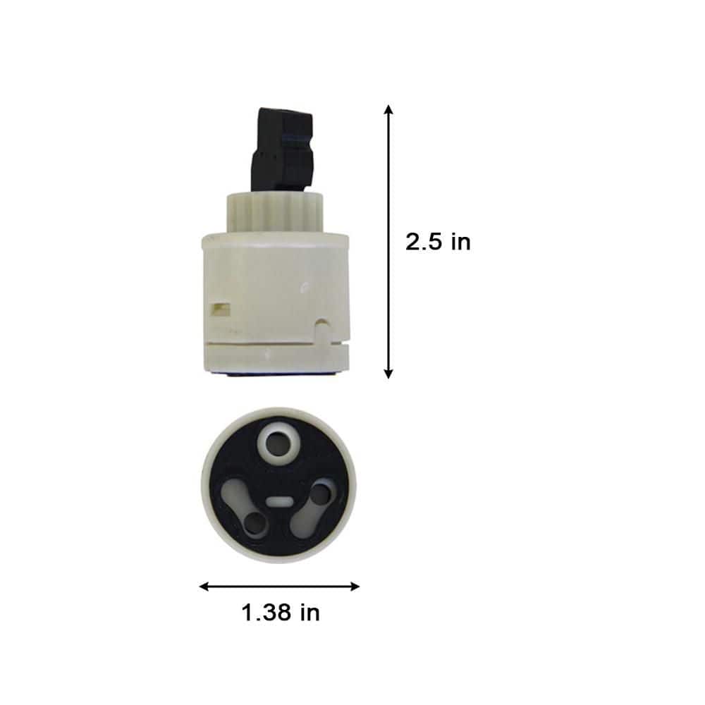 Everbilt 2 1/2 in. Rectangular Broach Cartridge for Price Pfister Replaces 974-505 (3)