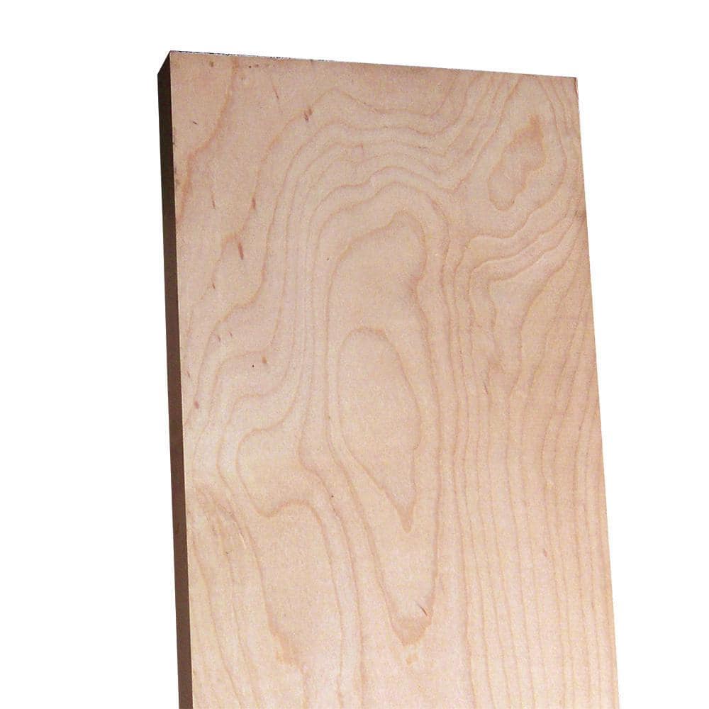 Weaber 1 in. x 3 in. x Random Length S4S Maple Board Actual: 0.75 in. x 2.5 in. x R/L