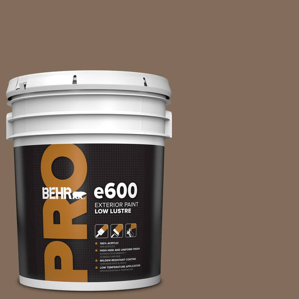 BEHR PRO 5 gal. #MQ2-49 Kaffee Low Luster Exterior Paint