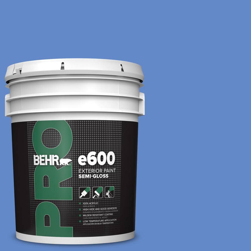 BEHR PRO 5 gal. #P530-5 Integrity Semi-Gloss Exterior Paint