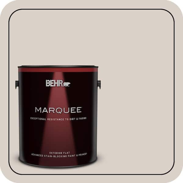 BEHR MARQUEE 1 gal. #N180-2 Jodhpur Tan Flat Exterior Paint & Primer (2)
