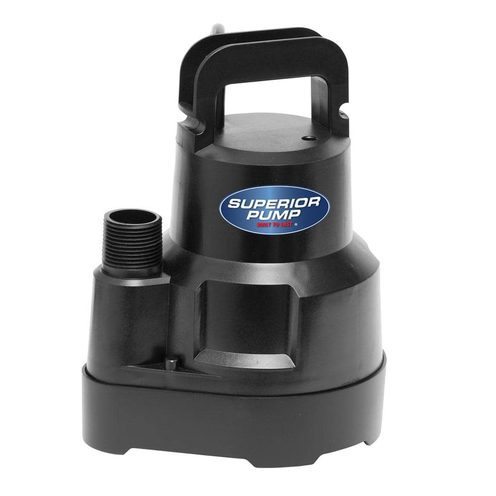Superior Pump HP Submersible Thermoplastic Oil-Free Utility Pump (2)