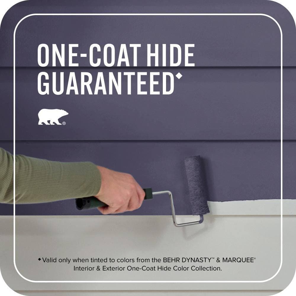 BEHR MARQUEE 1 gal. #S-H-640 Purple Blanket Flat Exterior Paint & Primer (3)