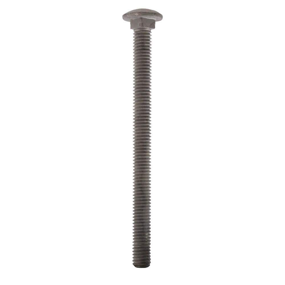 Everbilt 3/8 in.-16 x 5 in. Galvanized Carriage Bolt (25-Pack) (3)