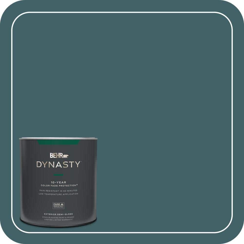 BEHR DYNASTY 1 qt. #T17-12 Wanderlust Semi-Gloss Exterior Stain-Blocking Paint & Primer