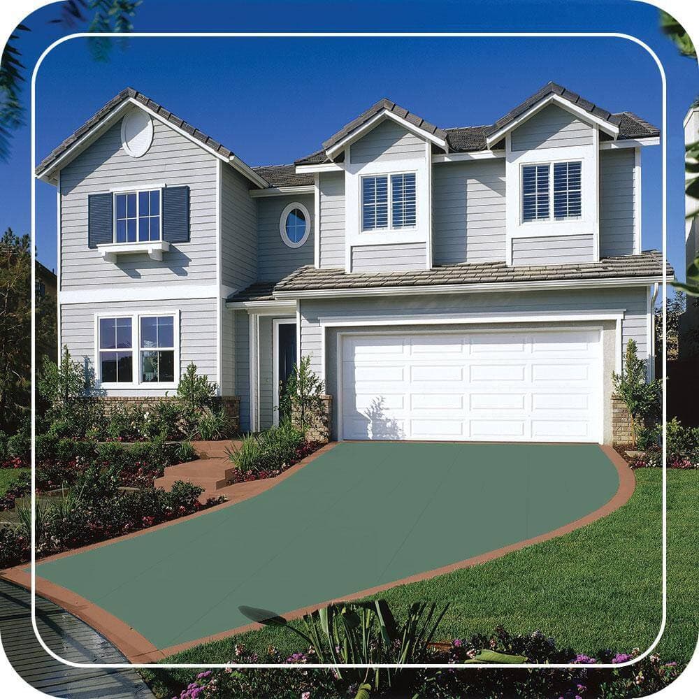 BEHR PREMIUM #PPF-35 Self-Priming 1-Part Epoxy Satin Interior/Exterior Concrete and Garage Floor Paint (3)